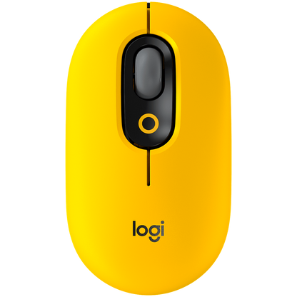 Logitech Pop Bluetooth Mouse - Blast - Yellow - product photo