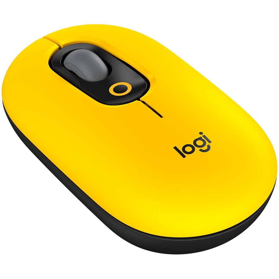 Logitech Pop Bluetooth Mouse - Blast - Yellow - image 2