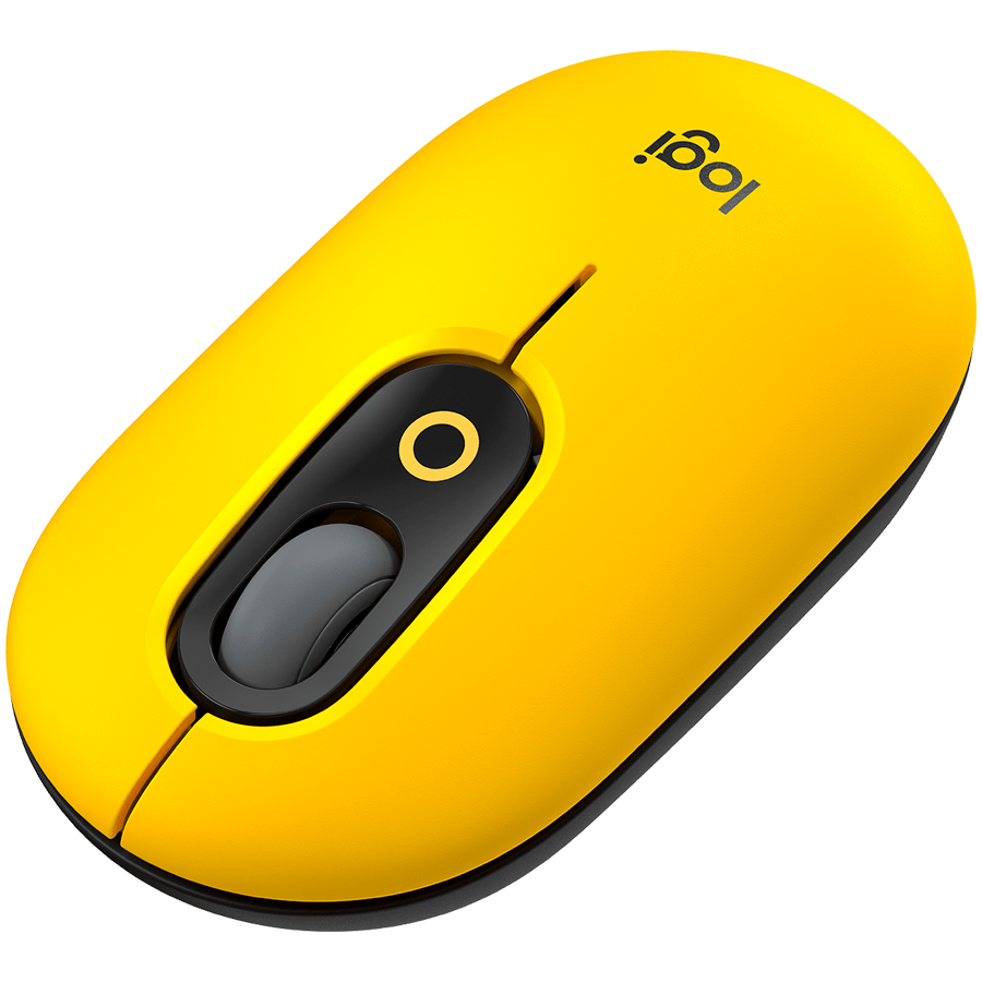 Logitech Pop Bluetooth Mouse - Blast - Yellow - image 3