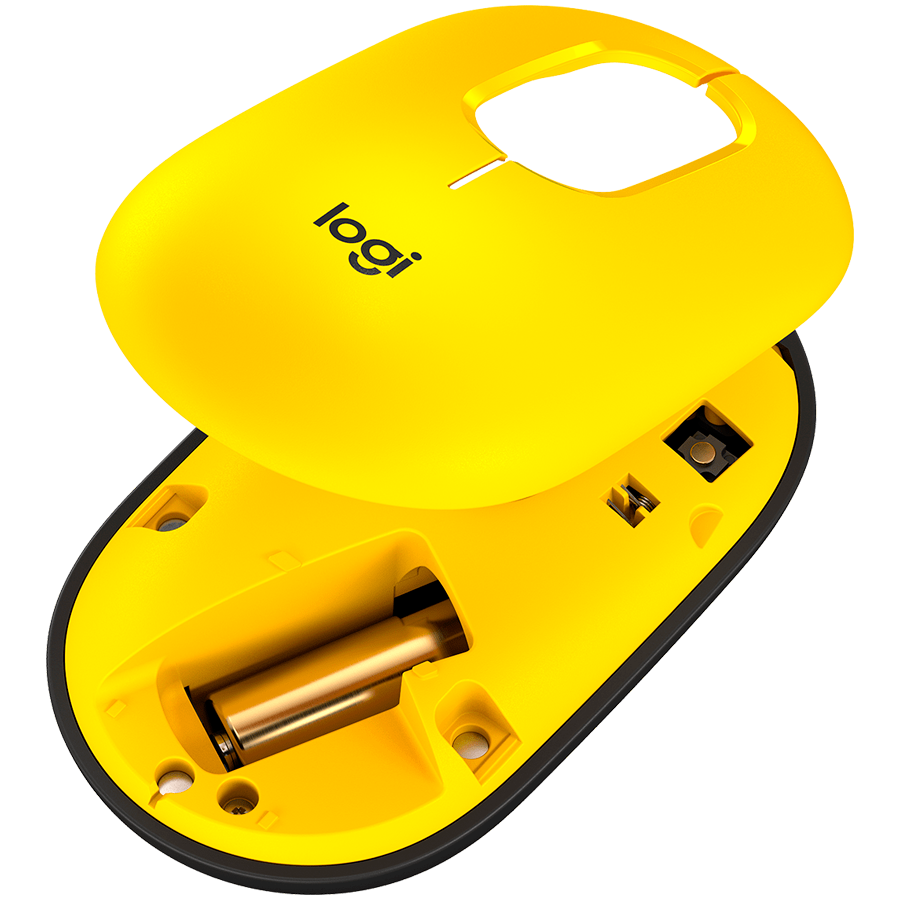 Logitech Pop Bluetooth Mouse - Blast - Yellow - image 5