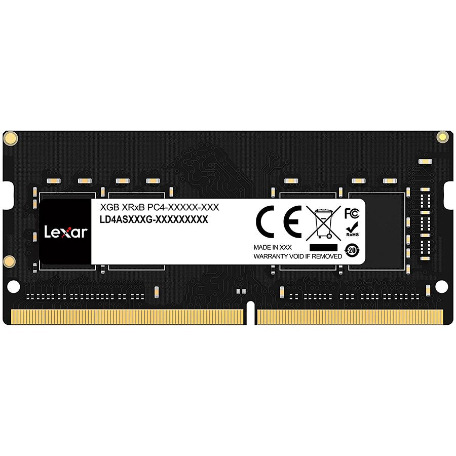 Lexar DDR4 16GB 260 PIN So-DIMM 3200Mbps, CL22, 1.2V- BLISTER Package – product image