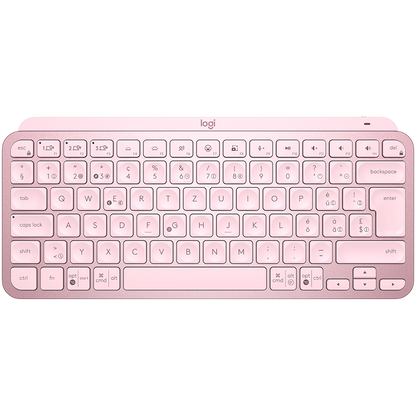 Logitech MX Keys Mini Bluetooth Illuminated Keyboard - Rose - product photo