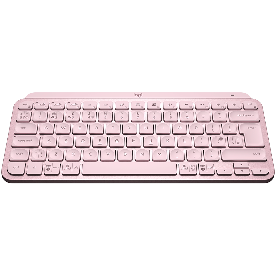 Logitech MX Keys Mini Bluetooth Illuminated Keyboard - Rose - image 3