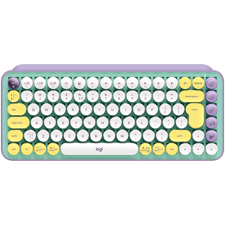 Logitech Pop Keys Bluetooth Mechanical Keyboard - Daydream Mint - product photo