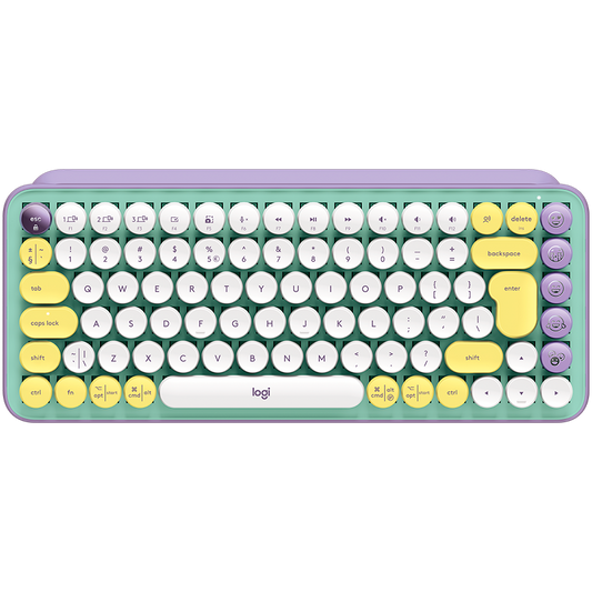 Logitech Pop Keys Bluetooth Mechanical Keyboard - Daydream Mint - product photo