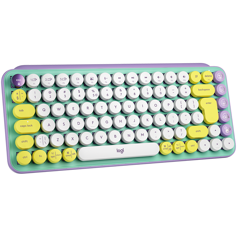 Logitech Pop Keys Bluetooth Mechanical Keyboard - Daydream Mint - image 2