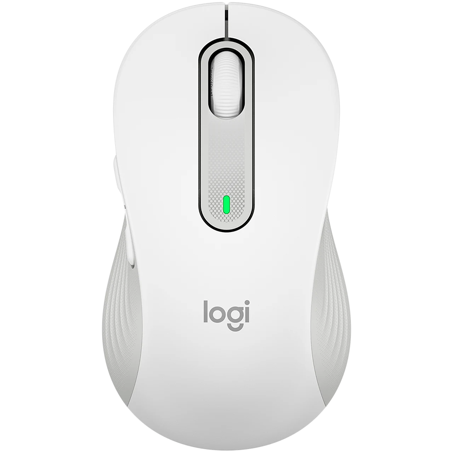 Logitech M650L Signature Bluetooth Mouse - Off - White - product photo