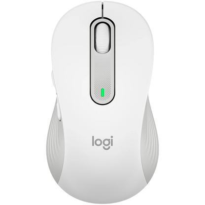 Logitech M650L Signature Bluetooth Mouse - Off - White - product photo