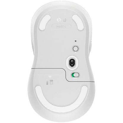 Logitech M650L Signature Bluetooth Mouse - Off - White - image 2
