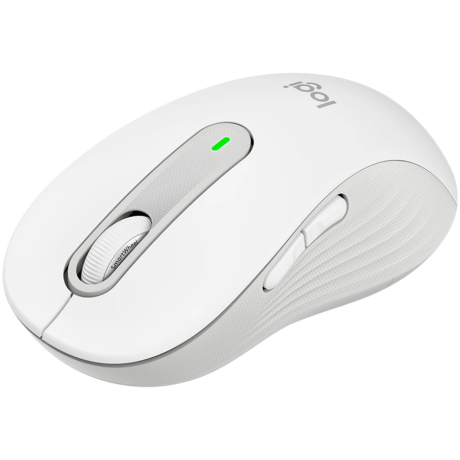 Logitech M650L Signature Bluetooth Mouse - Off - White - image 3