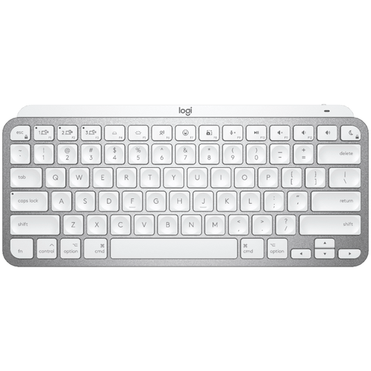 Logitech MX Keys Mini For Mac Bluetooth Illuminated Keyboard - Pale Grey - product photo