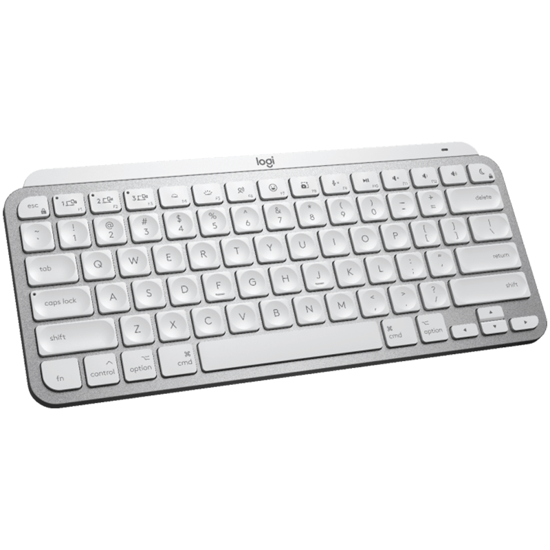 Logitech MX Keys Mini For Mac Bluetooth Illuminated Keyboard - Pale Grey - image 4