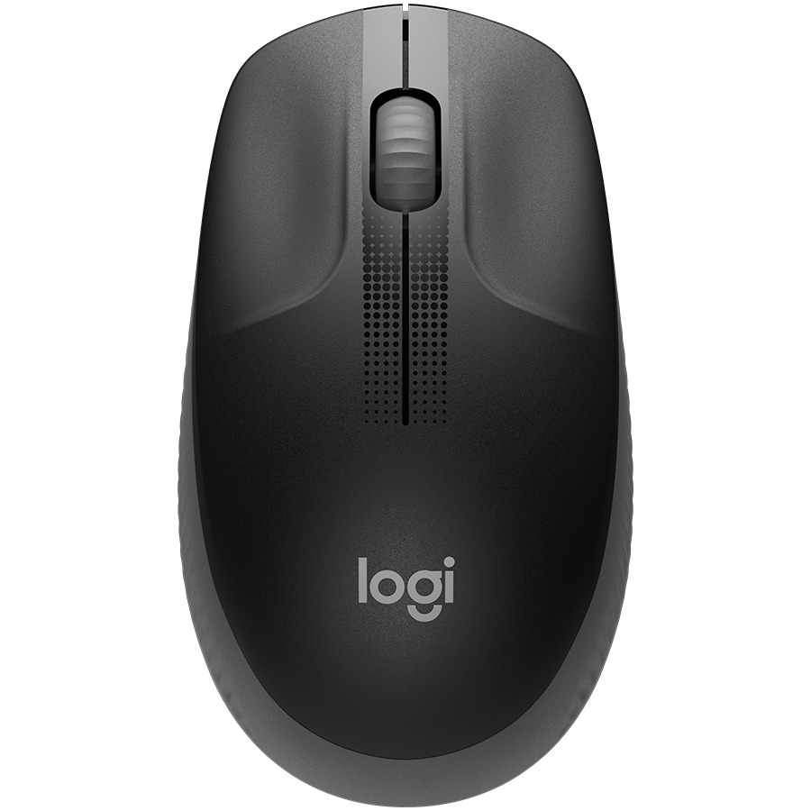 Logitech M190 Wireless Mouse - Mid Grey - product photo