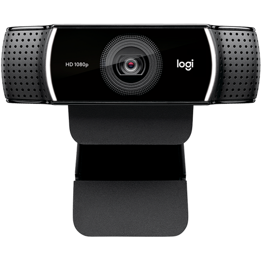 Logitech C922 Pro Stream Webcam - Tripod - Black - USB – product photo