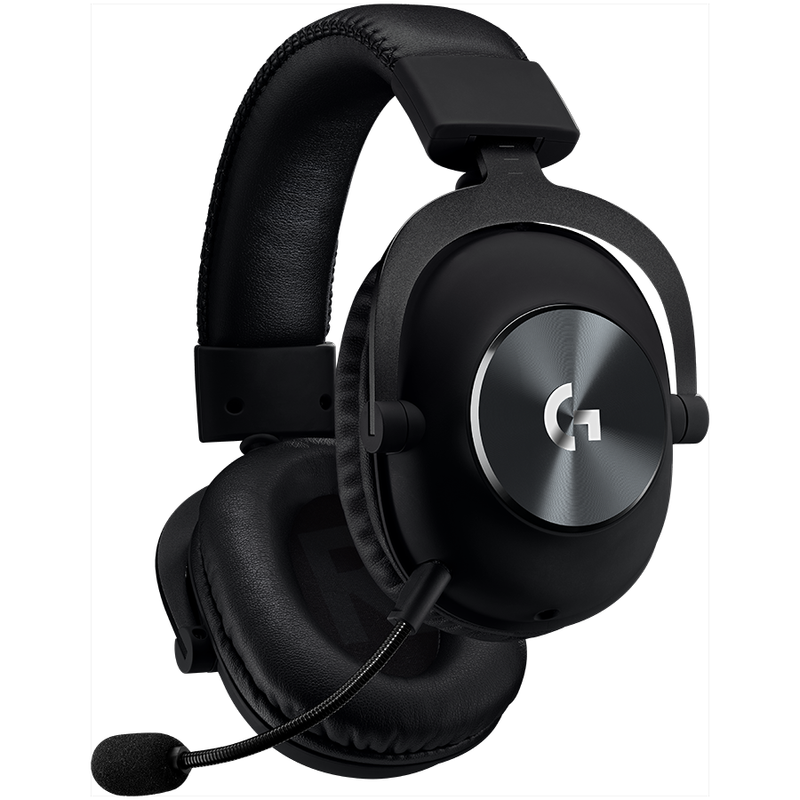 Logitech G Pro X Wired Gaming Headset - Blue Mic - Black - USB Dac – alternate product view 3