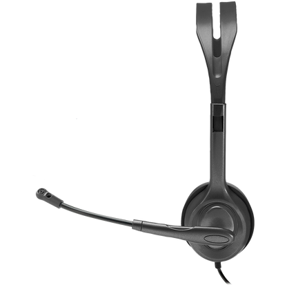 Logitech H111 Corded Stereo Headset - Black - 3.5 Mm – alternate product view 3