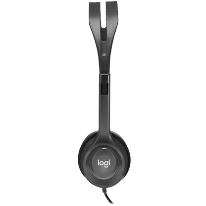 Logitech H111 Corded Stereo Headset - Black - 3.5 Mm – alternate product view 4