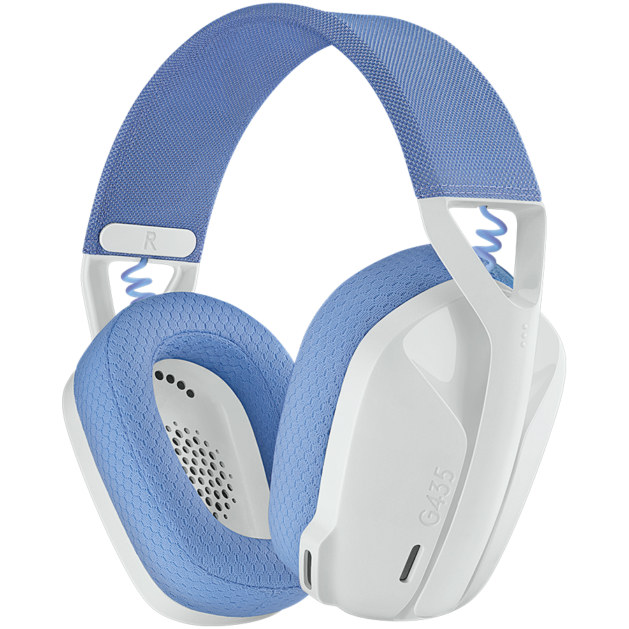 Logitech G435 Lightspeed Wireless Gaming Headset - White