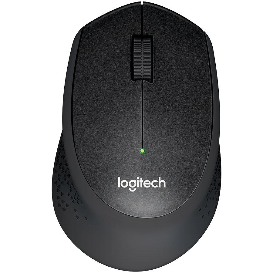 Logitech M330 Wireless Mouse - Silent Plus - Black - product photo