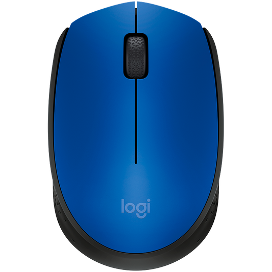 Logitech M171 Wireless Mouse - Blue - product photo