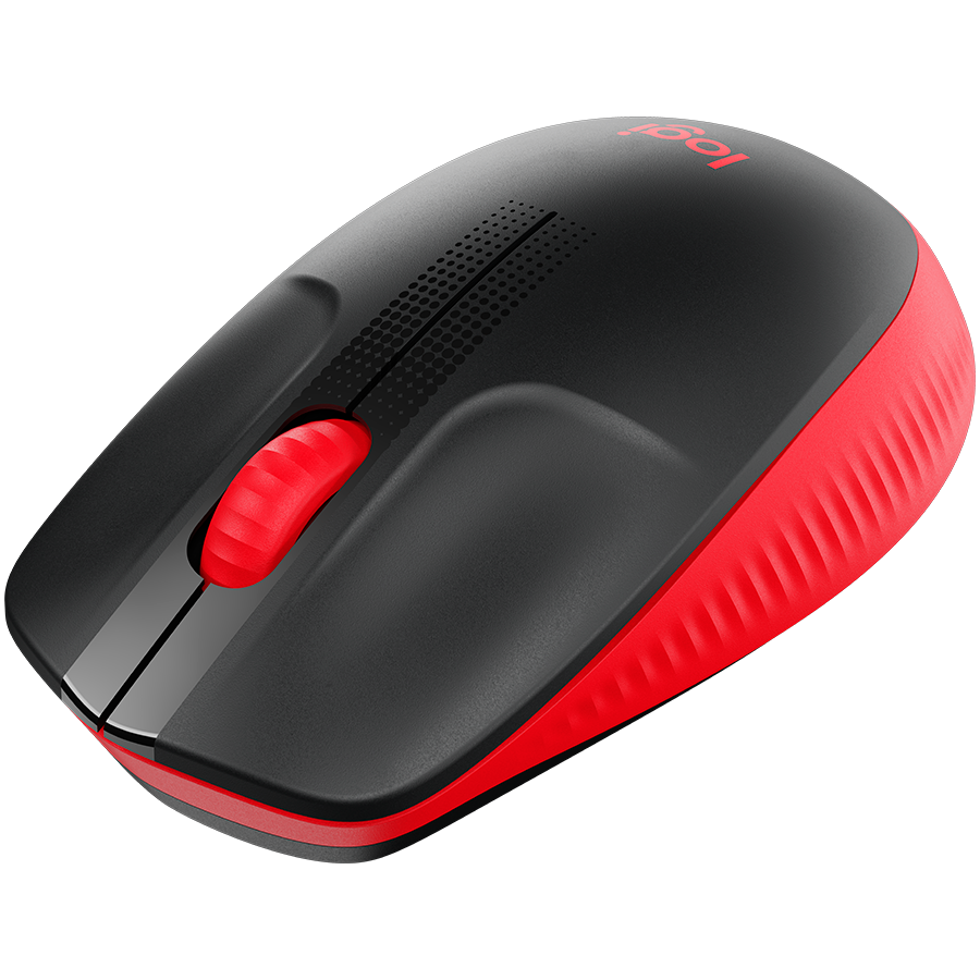 Logitech M190 Wireless Mouse - Red - image 2