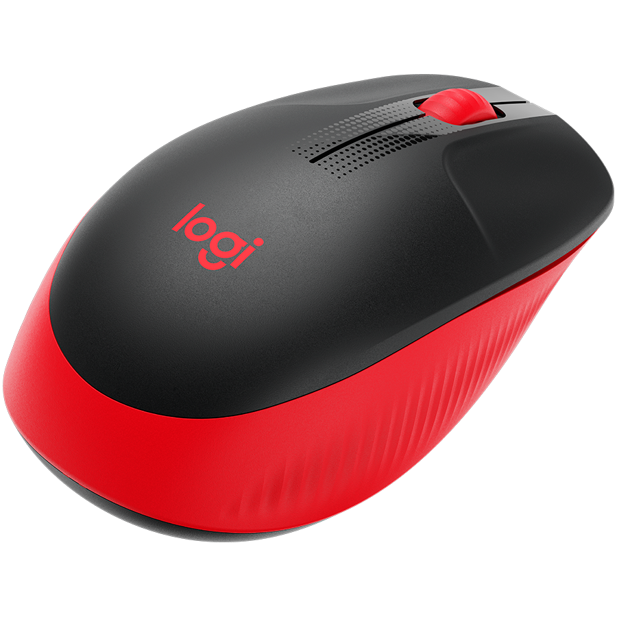 Logitech M190 Wireless Mouse - Red - image 3