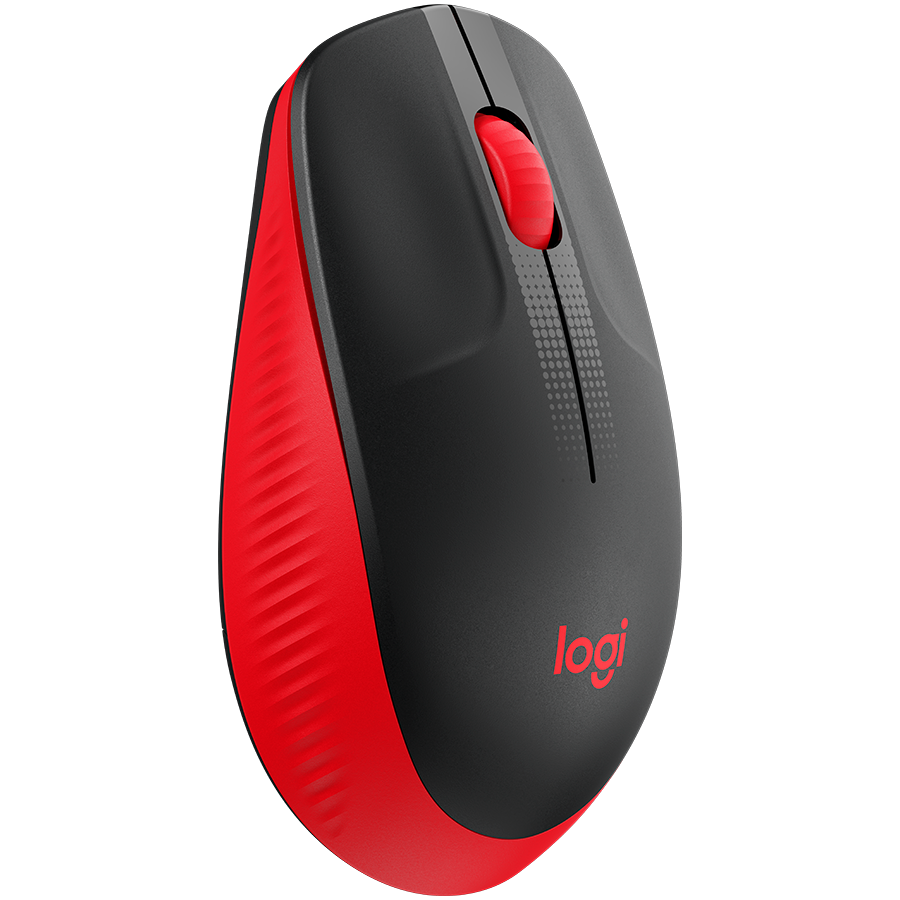 Logitech M190 Wireless Mouse - Red - image 4