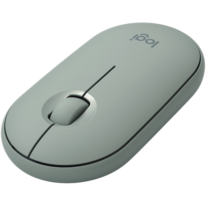 Logitech M350 Pebble Bluetooth Mouse - Eucalyptus - image 3