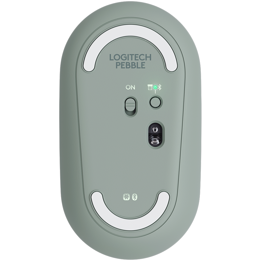 Logitech M350 Pebble Bluetooth Mouse - Eucalyptus - image 4