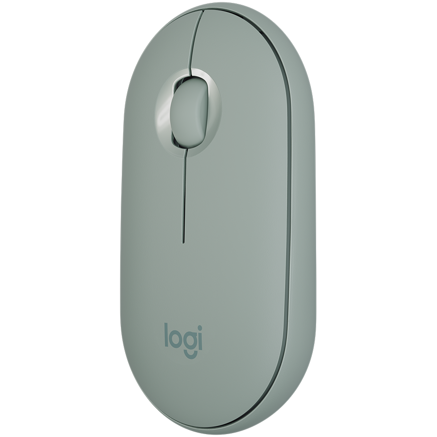 Logitech M350 Pebble Bluetooth Mouse - Eucalyptus - image 5