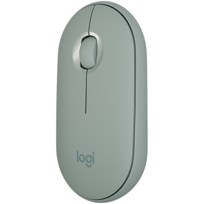 Logitech M350 Pebble Bluetooth Mouse - Eucalyptus - image 5