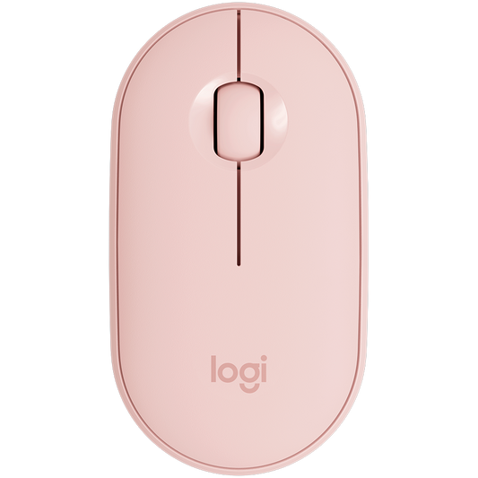 Logitech M350 Pebble Bluetooth Mouse - Rose - product photo