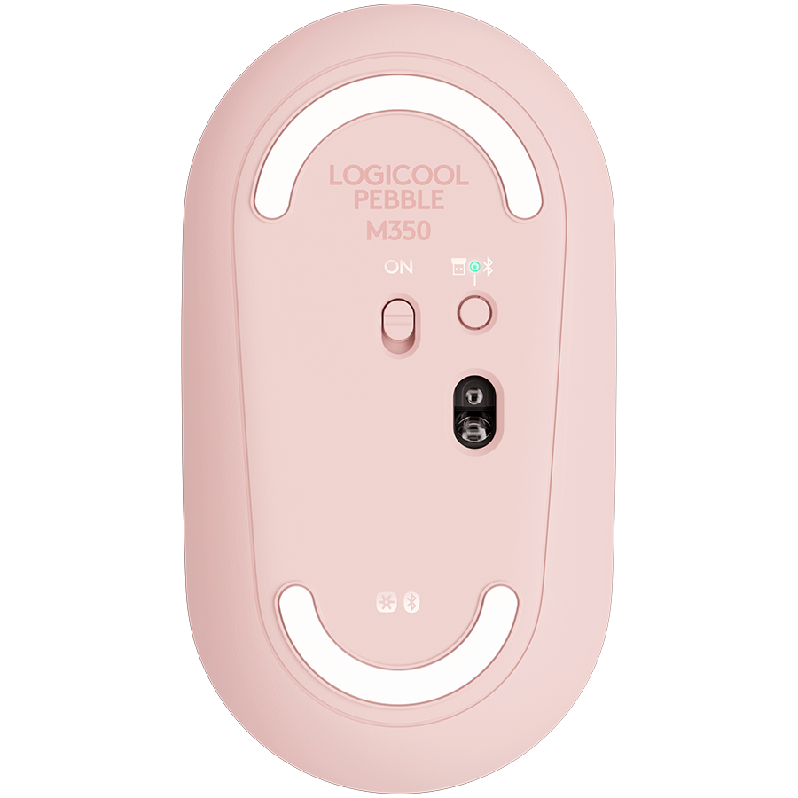 Logitech M350 Pebble Bluetooth Mouse - Rose - image 4