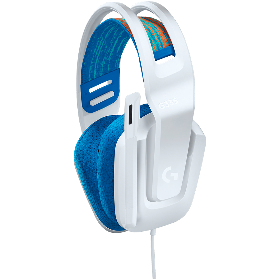 Logitech G335 Wired Gaming Headset - White - 3.5 Mm – alternate product view 2