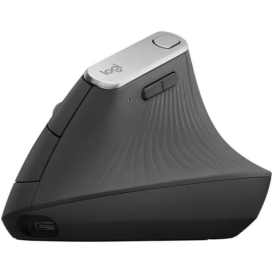 Logitech MX Vertical Bluetooth Mouse - Graphite - image 4
