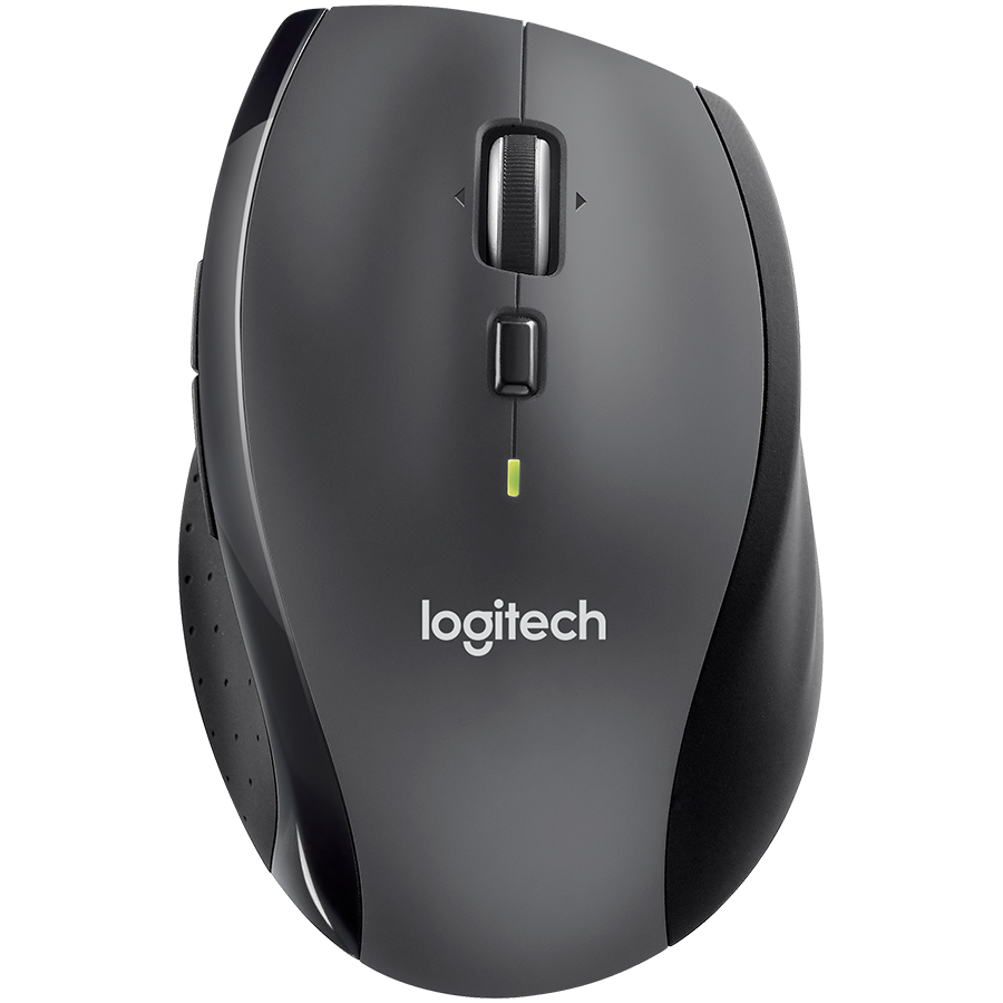 Logitech M705 Marathon Wireless Mouse - Black - product photo