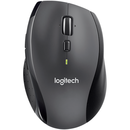 Logitech M705 Marathon Wireless Mouse - Black - product photo