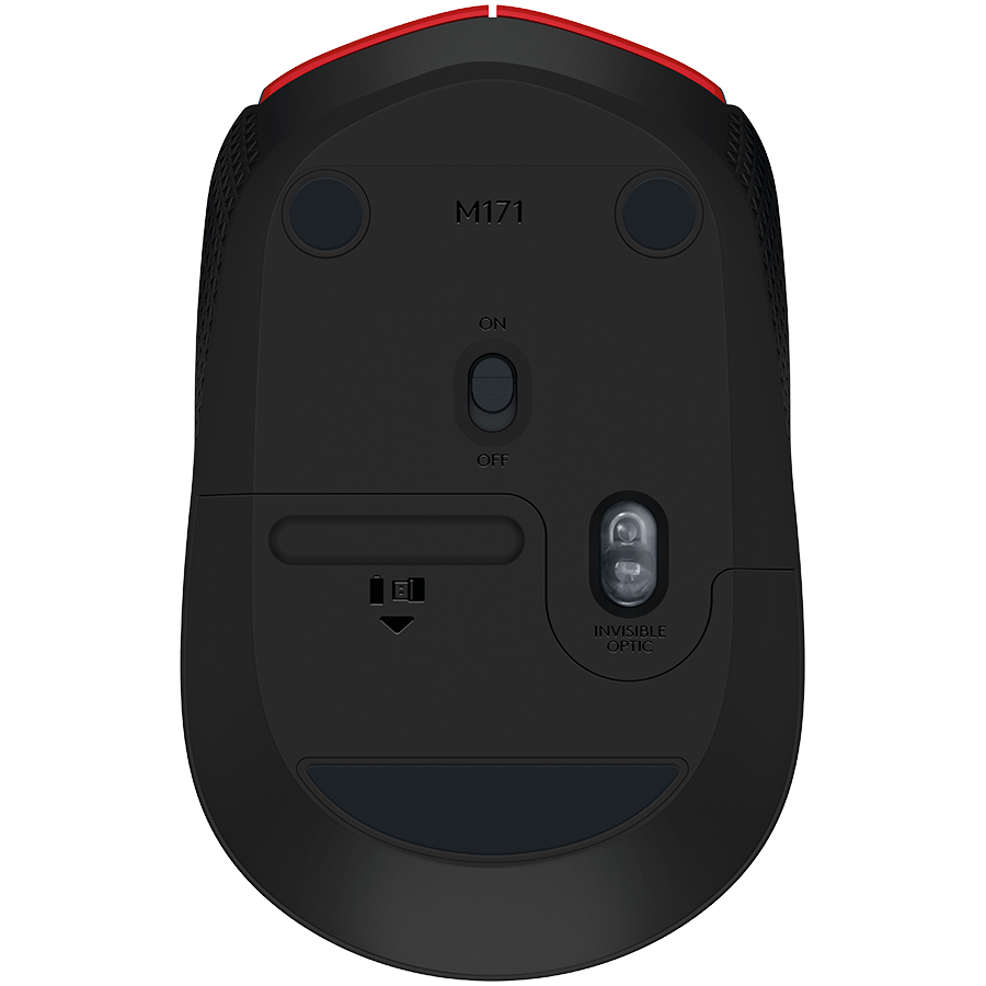 Logitech M171 Wireless Mouse - Red - image 4