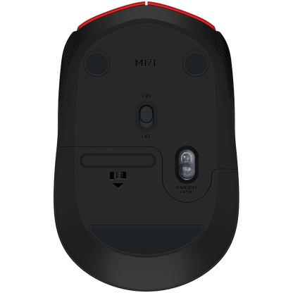 Logitech M171 Wireless Mouse - Red - image 4