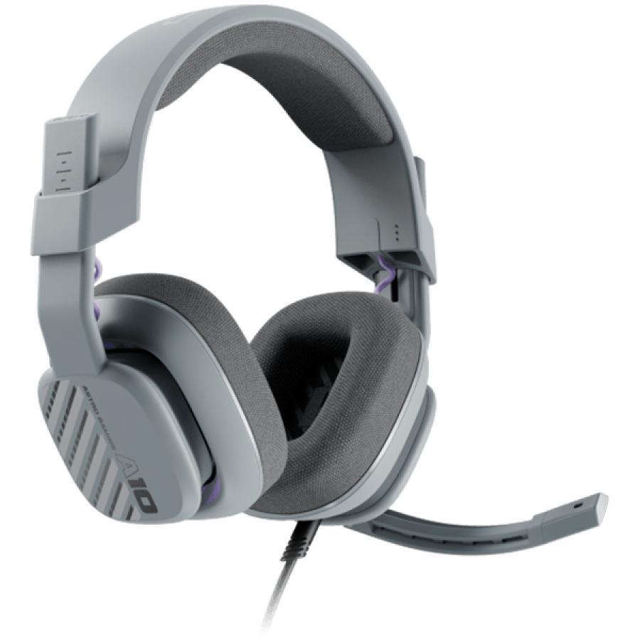 Logitech Astro A10 Wired Gaming Headsets - Star Killer Base - Grey - 3.5 Mm