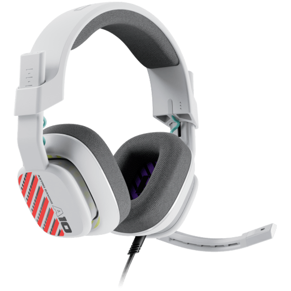 Logitech Astro A10 Wired Gaming Headsets - Star Killer Base - White - 3.5 Mm