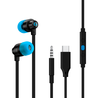 Logitech G333 Wired Gaming Earphones - Black - 3.5 Mm – alternate product view 2