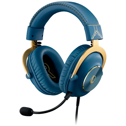 Logitech G Pro X Lol Wired Gaming Headset - Blue Mic - WAVE2 - USB Dac