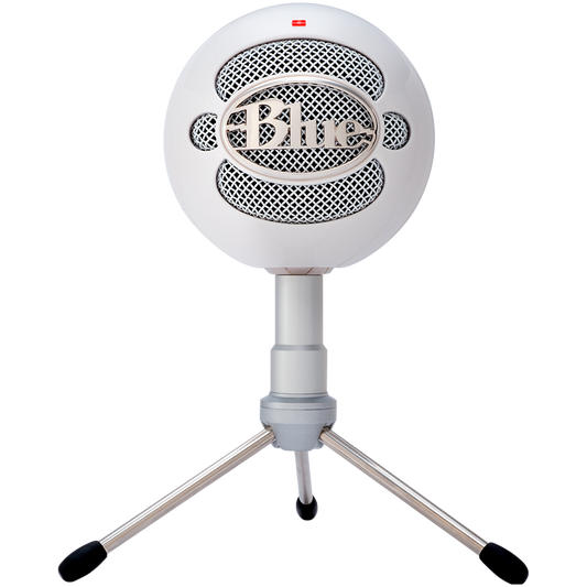 Logitech Blue Snowball Ice Microphone - White - USB