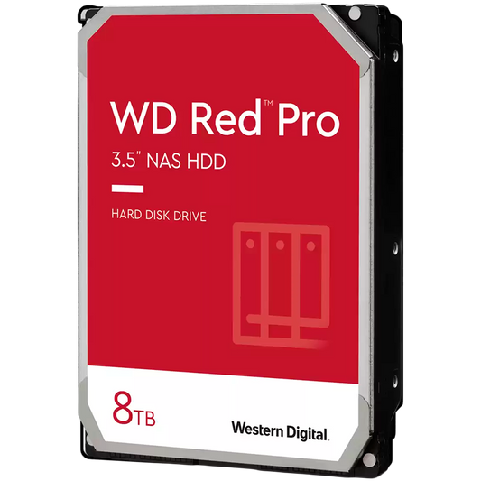 Western Digital 8TB RED PRO 256MB 7200rpm SATA 3 WD8003FFBX – product photo