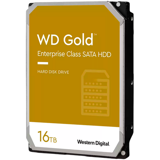 HDD Server WD Gold (3.5'', 16TB, 512MB, 7200 RPM, SATA 6 Gb/s) by Western Digital – product photo
