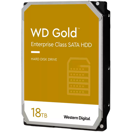 HDD Server WD Gold (3.5'', 18TB, 512MB, 7200 RPM, SATA 6 Gb/s) by Western Digital – product photo