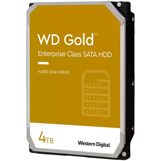 HDD Server WD Gold (3.5'', 4TB, 256MB, 7200 RPM, SATA 6 Gb/s) by Western Digital – product photo