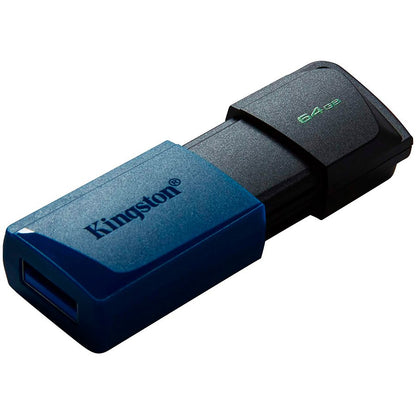 Kingston 64GB USB3.2 Gen 1 DataTraveler Exodia M (Black + Blue) – alternate product view 2