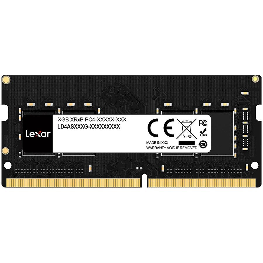 Lexar DDR4 8GB 260 PIN So-DIMM 3200Mbps, CL22, 1.2V- BLISTER Package – product image